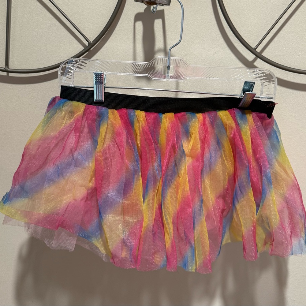 Colorful Tulle Skirt, Costume, Colorful, Y2K